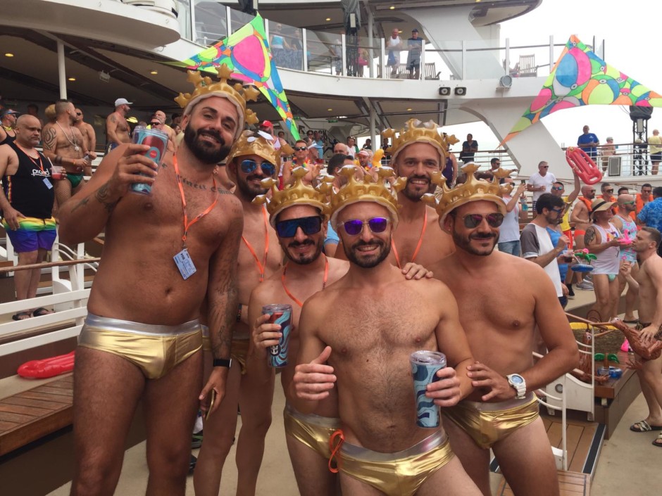 Cuerpazos playeros (y un salvaje zoo de hombres) en el crucero gay Atlantis
