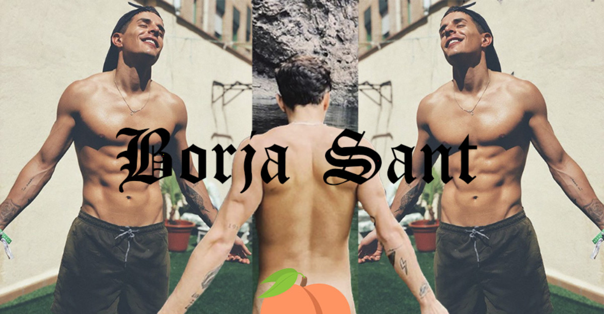 Borja Sant, el sexy Dj muestra sus encantos en vacaciones