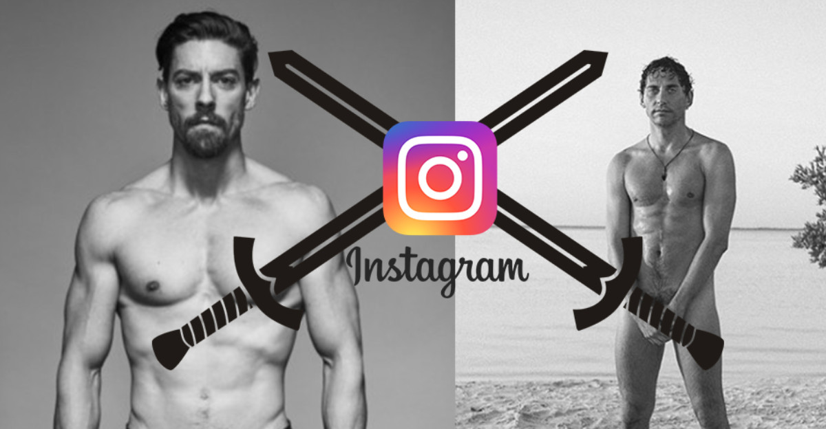 Adrián Lastra y Paco León, guerra de desnudos contra la censura en Instagram (pero hay muchos más)