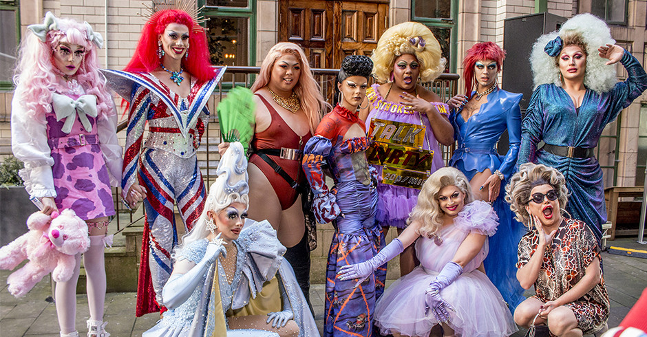 Nuestro encuentro exclusivo con las reinas de 'RuPaul's Drag Race UK' en el Manchester Pride