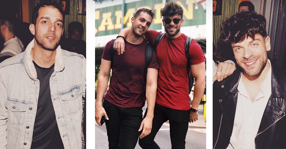 Ricky Merino bromea con su novio, Pablo: 