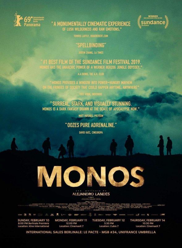 'Monos', de Alejandro Landes, ganadora del premio Sebastiane a mejor película LGTB en San Sebastián