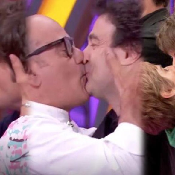 Orgía de besos en 'Masterchef Celebrity': la noche del poliamor entre concursantes y jurado