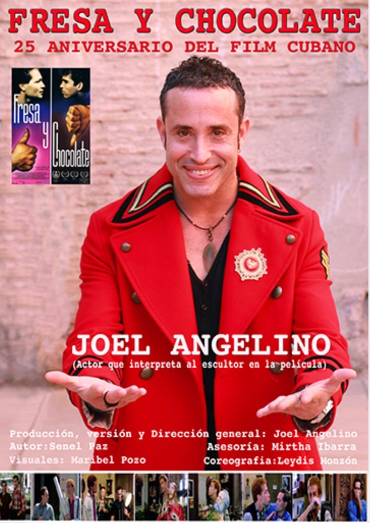Joel Angelino vuelve a Madrid con su espectáculo 'Fresa y chocolate', que presentará en COGAM