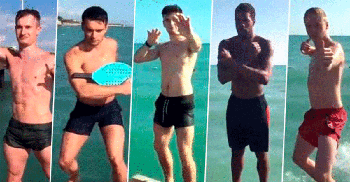No te pierdas el vídeo de unos saltadores olímpicos desnudos haciendo cosas