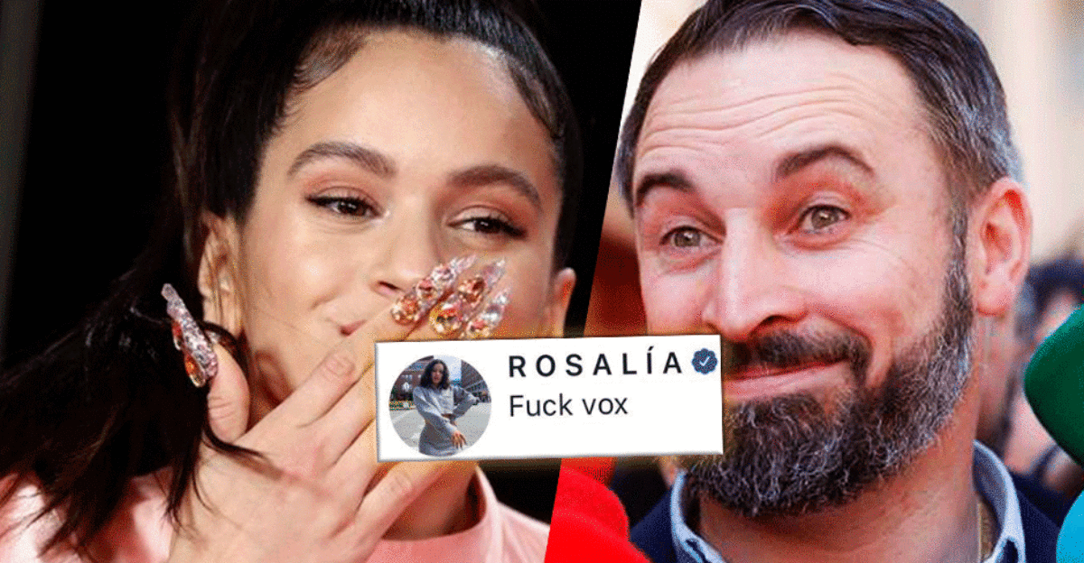 Vox se retrata en su absurda respuesta a Rosalía