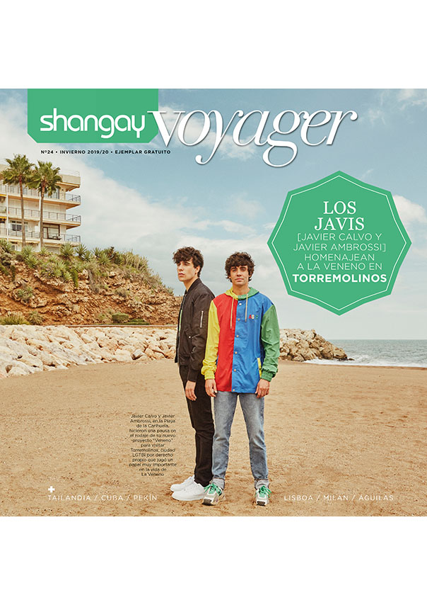 Portada de la revista Shangay Voyager 24