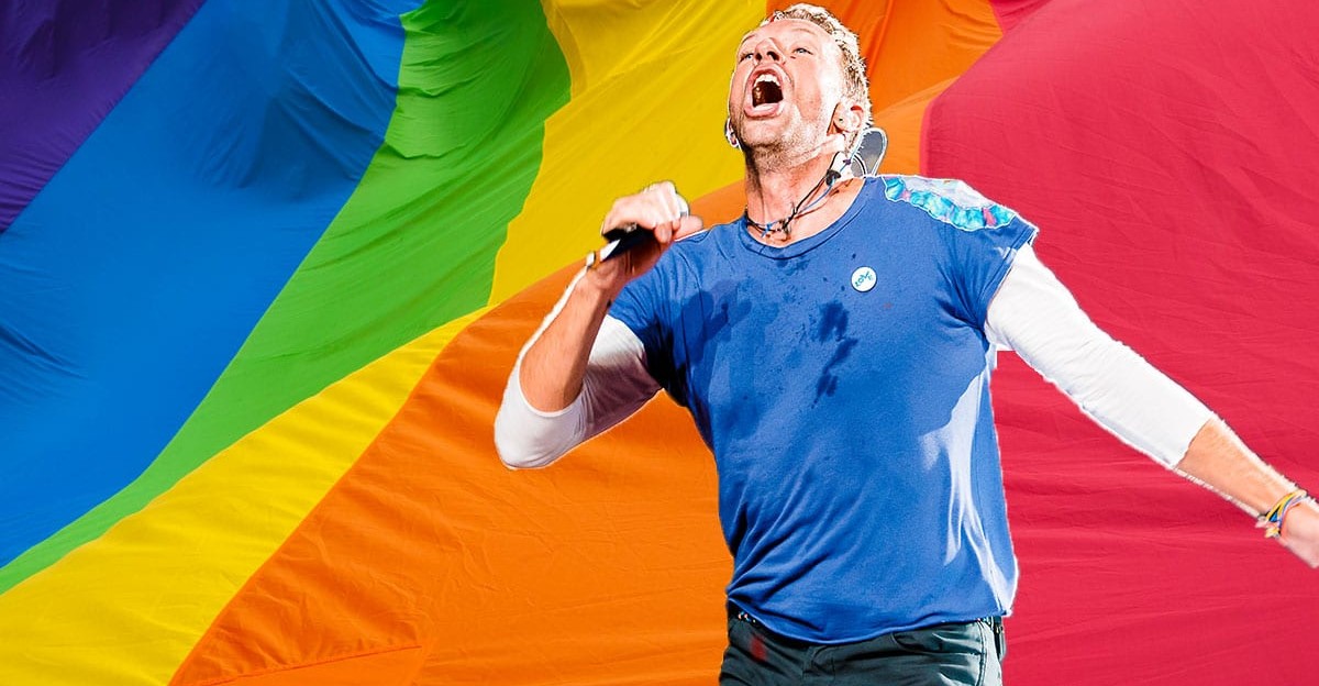 Chris Martin de Coldplay: "Cuando era niño era muy homófobo"