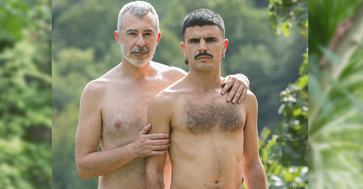 Paco Tomás, Rodrigo Cuevas, Mano Martínez, desnudos
