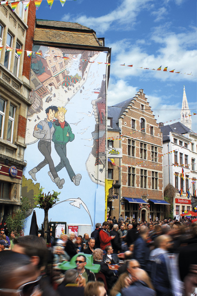 #ZUUR, la campaña de crowdfunding para salvar los bares LGTBI de Bruselas