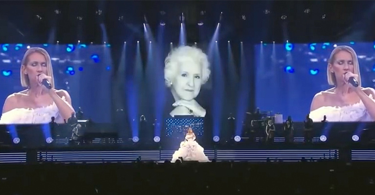 Céline Dion dedica una emocionante versión de 'Over the Rainbow' a su recién fallecida madre