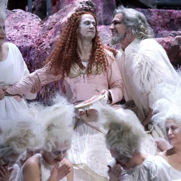 'Aquiles en Esciros', una ópera queer: las barrocas drags y travestis de 1744 llegan al escenario del Teatro Real