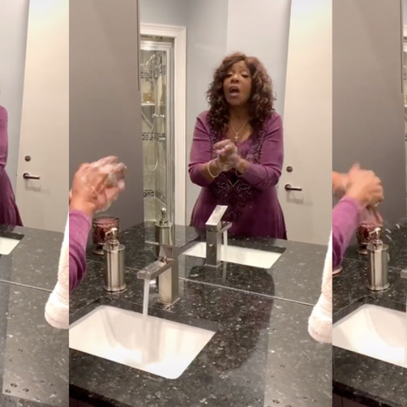 Gloria Gaynor se lava las manos con 'I Will Survive' para frenar el coronavirus