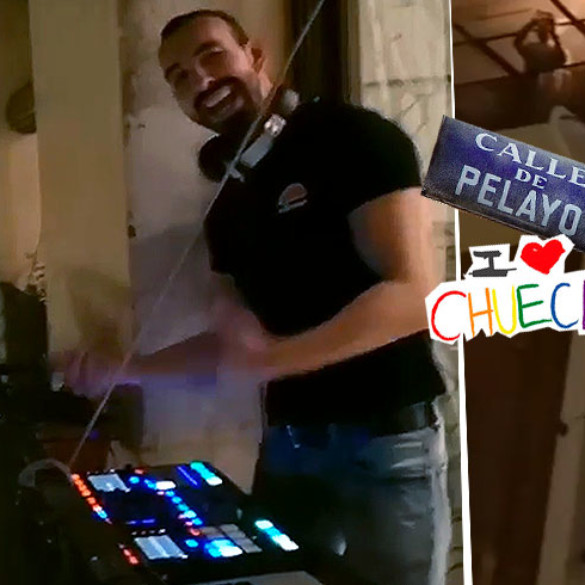 ‘DJ cuarentena’ saca a los vecinos de Chueca a bailar en sus balcones tras los aplausos de las 20h
