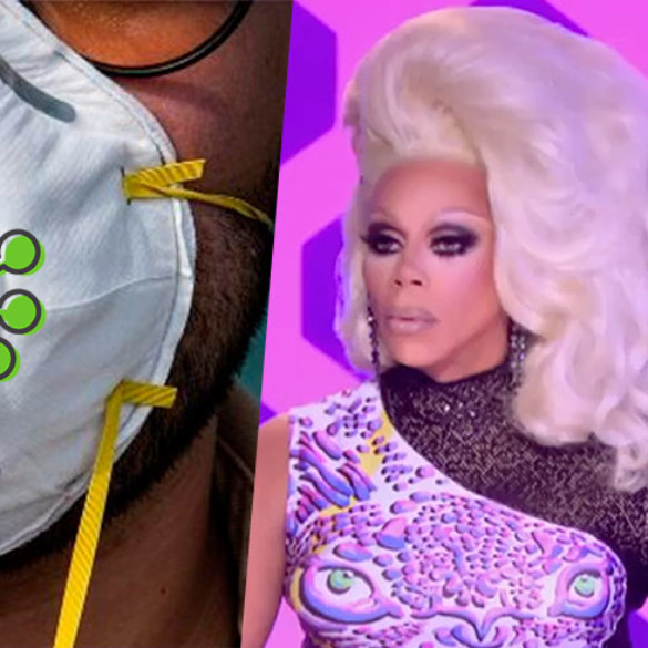 RuPaul ya predijo la crisis de las mascarillas del coronavirus