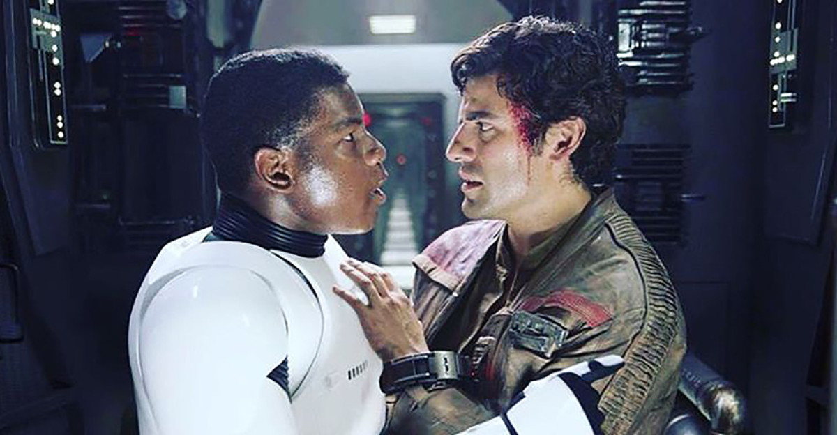 Los actores de 'Star Wars' John Boyega y Oscar Isaac no van a dejar que el shippeo entre Poe y Finn caiga en el olvido