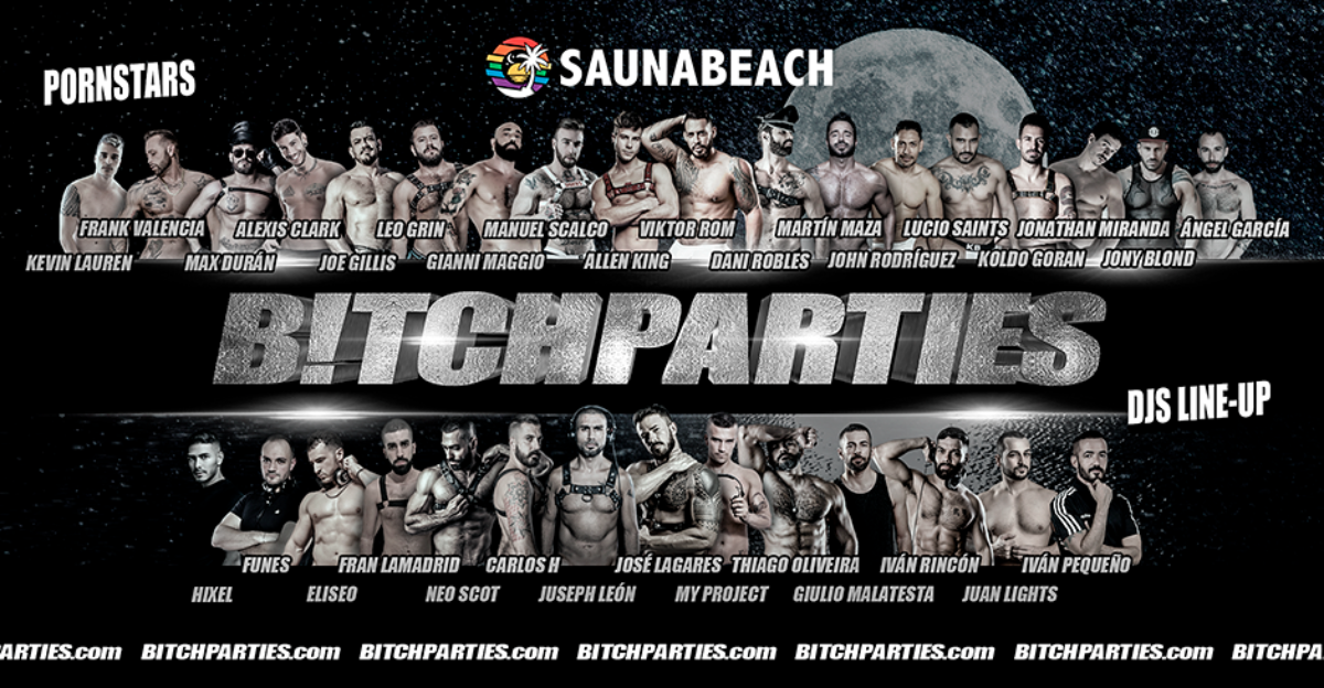 Este sábado noche no te puedes perder la Virtual B!tch Party solidaria online de la Sauna Beach