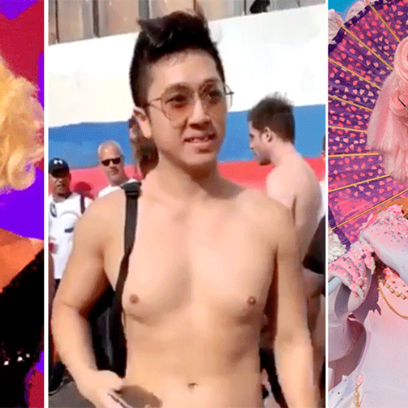 Desnudo y practicando sexo en público (así es el vídeo viral de Rock M. Sakura de 'RuPauls’Drag Race')