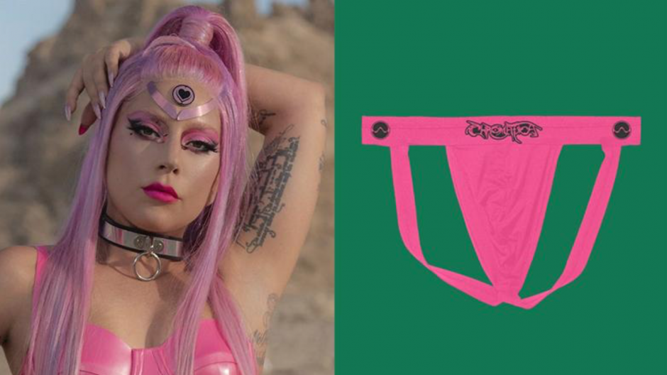 Lady Gaga tiene claro cómo vender 'Chromatica' a sus fans gais: ¿qué tal con un jockstrap?