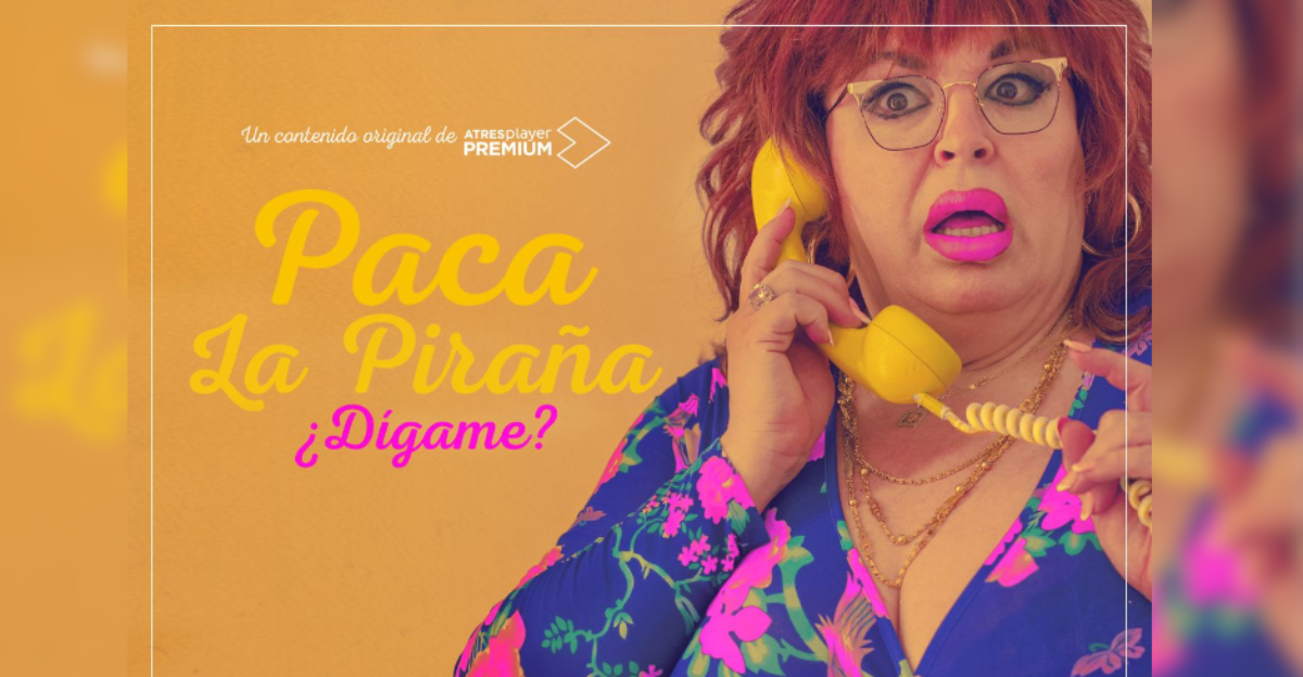 'Paca la Piraña, ¿dígame?' se estrenará el 31 de mayo en Atresplayer Premium