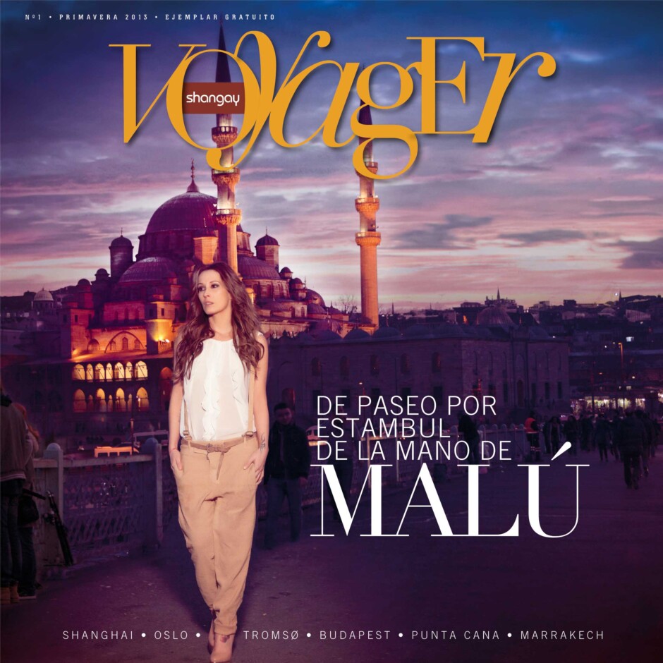 2013: Nace Shangay Voyager, con Malú en su primera portada