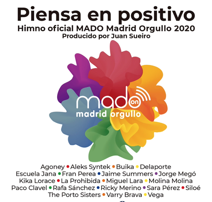 Primicia: teaser del himno del Orgullo 2020, 'Piensa en positivo'