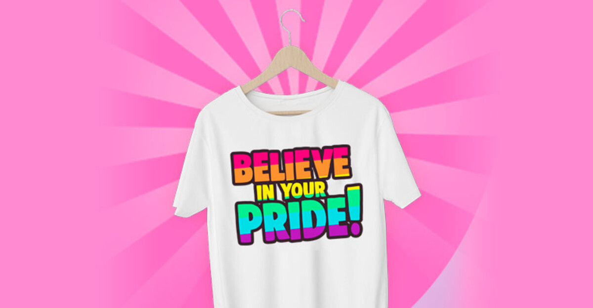 #BelieveInYourPride: la camiseta benéfica con que puedes contribuir a una mejor salud sexual de la comunidad LGTBIQ+