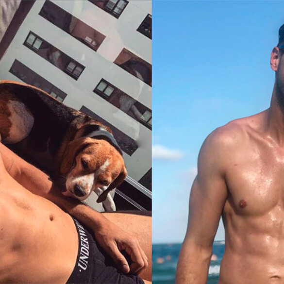 La foto más tierna y sexy del actor Dani Luque que ha conquistado a sus seguidores