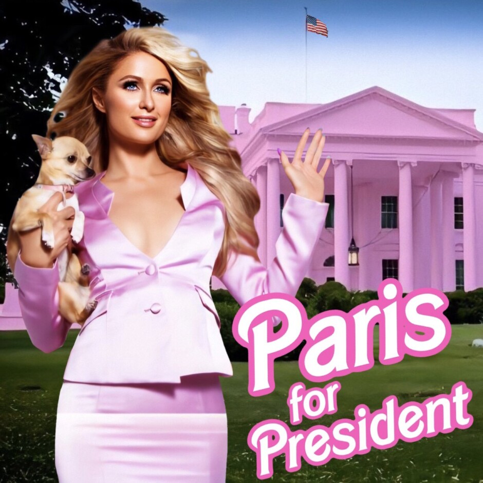 Paris Hilton también quiere ser presidenta de Estados Unidos