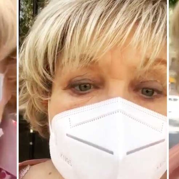 Ponte la mascarilla: Karina se hace viral con 'hit protesta' en Instagram