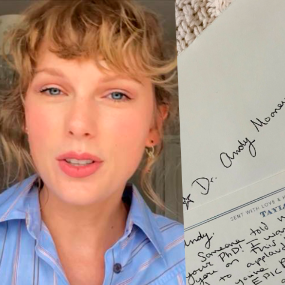La emotiva carta de Taylor Swift a un superfán gay (escrita de su puño y letra)