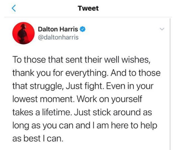 El ganador de 'Factor X' Dalton Harris sale del armario como pansexual