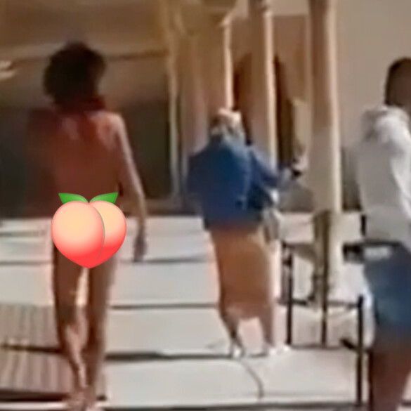 El insólito vídeo del exhibicionista de Granada corriendo desnudo por la Alhambra