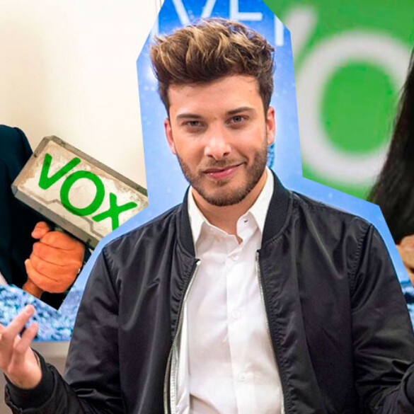 Blas Cantó se enfrenta a Vox por Eurovisión y recibe un montón de insultos (también homófobos)