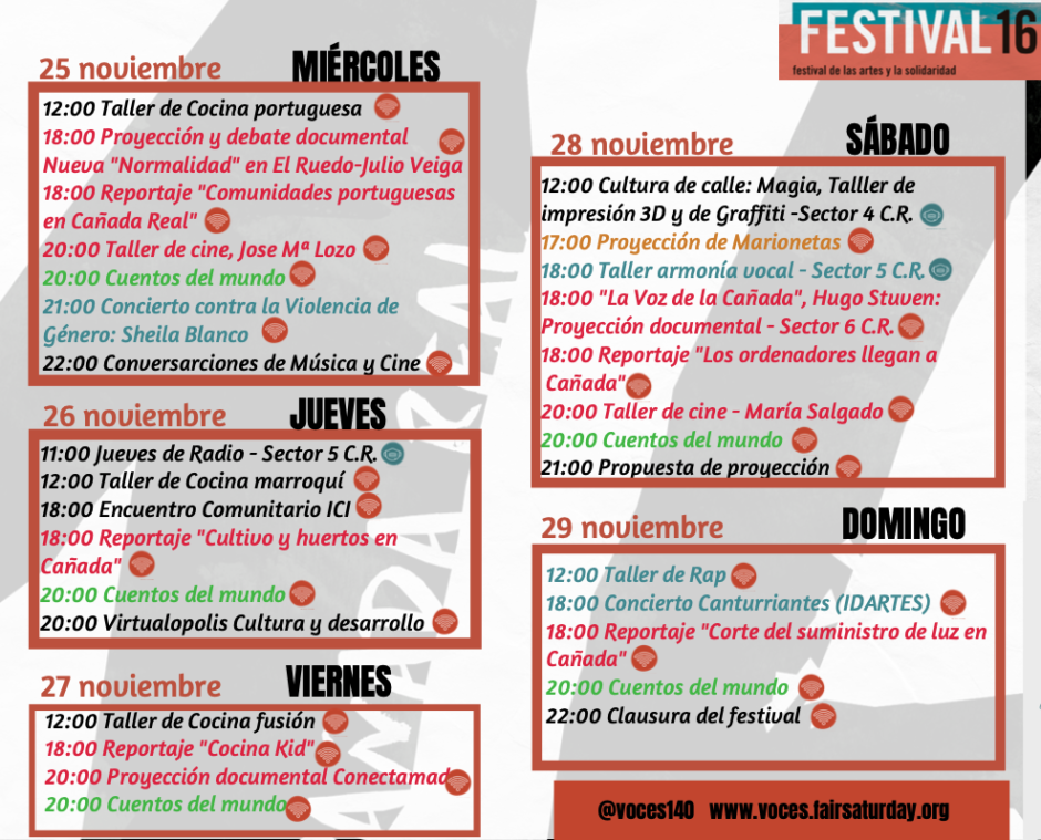 Descubre estos días Festival 16, una cita imprescindible con las artes y la solidaridad