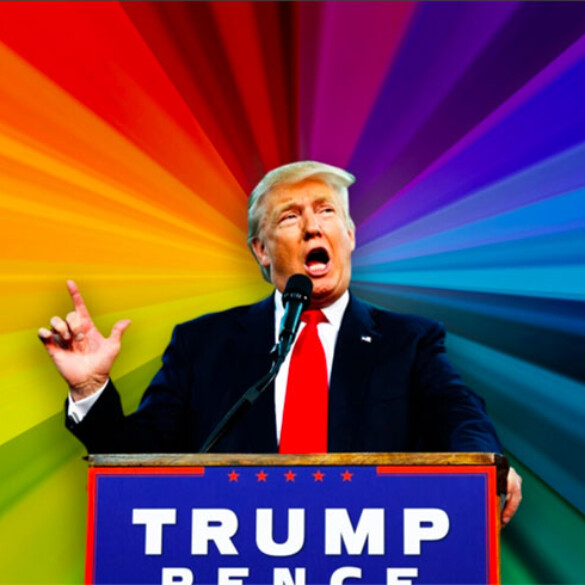 ¡Insólito! El apoyo LGTBIQ+ a Trump se ha duplicado en las elecciones de EE UU 2020