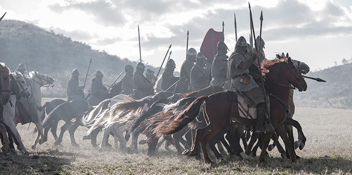 Jaime Lorente: "En 'El Cid' hemos hecho cosas que no se han visto jamás en España"