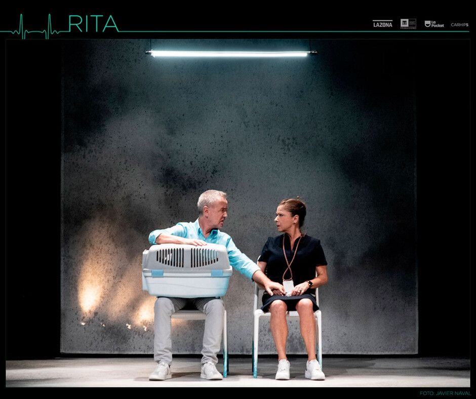 Carlos Hipólito protagoniza 'Rita', una emotiva obra de teatro sobre la eutanasia