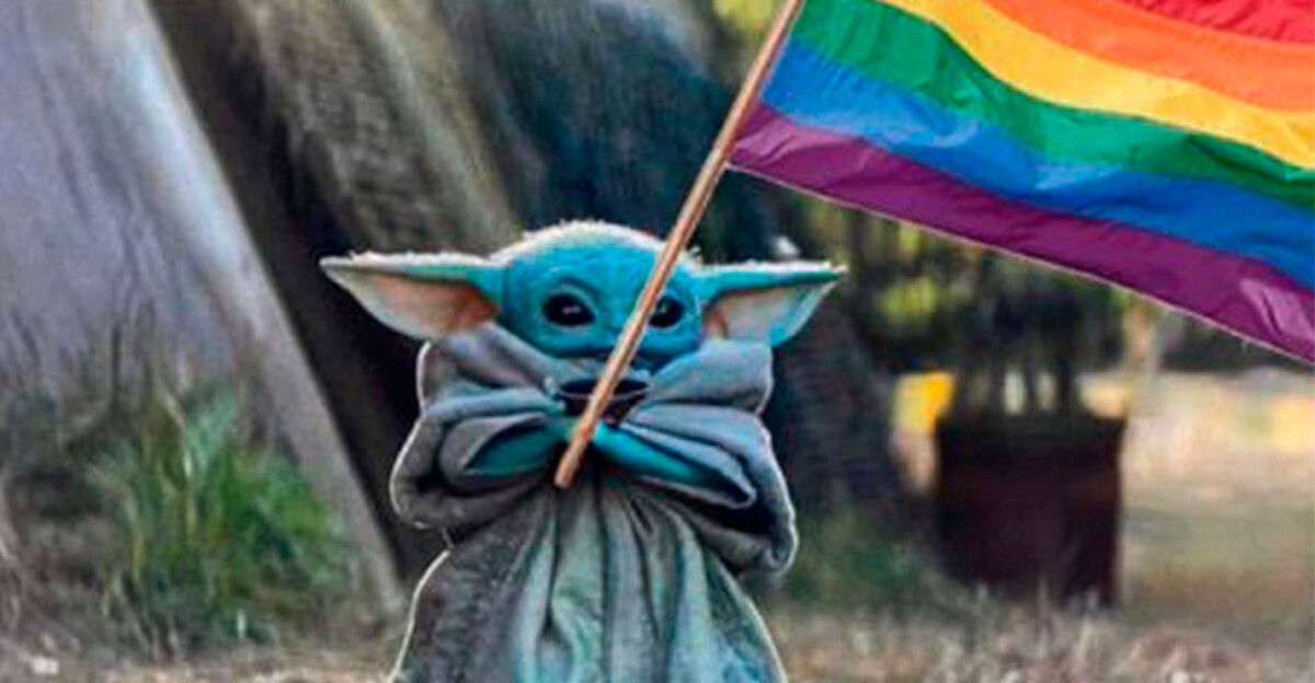 Baby Yoda ('The Mandalorian') se convierte en icono LGTBI contra la homofobia