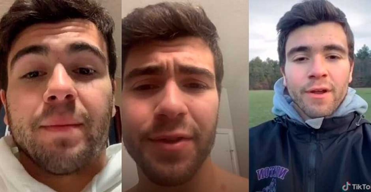 Un jugador de fútbol universitario habla de su salida del armario en TikTok: "¿Alguno por aquí va de totalmente hetero pero es gay en secreto?"