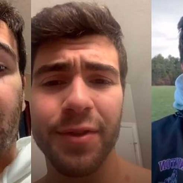 Un jugador de fútbol universitario habla de su salida del armario en TikTok: "¿Alguno por aquí va de totalmente hetero pero es gay en secreto?"