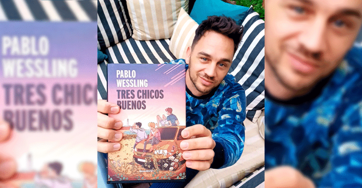 Pablo Wessling, autor de ‘Tres chicos buenos’: “Que la etiqueta LGTB vaya asociada al libro me gusta”