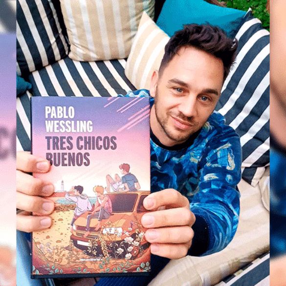 Pablo Wessling, autor de ‘Tres chicos buenos’: “Que la etiqueta LGTB vaya asociada al libro me gusta”