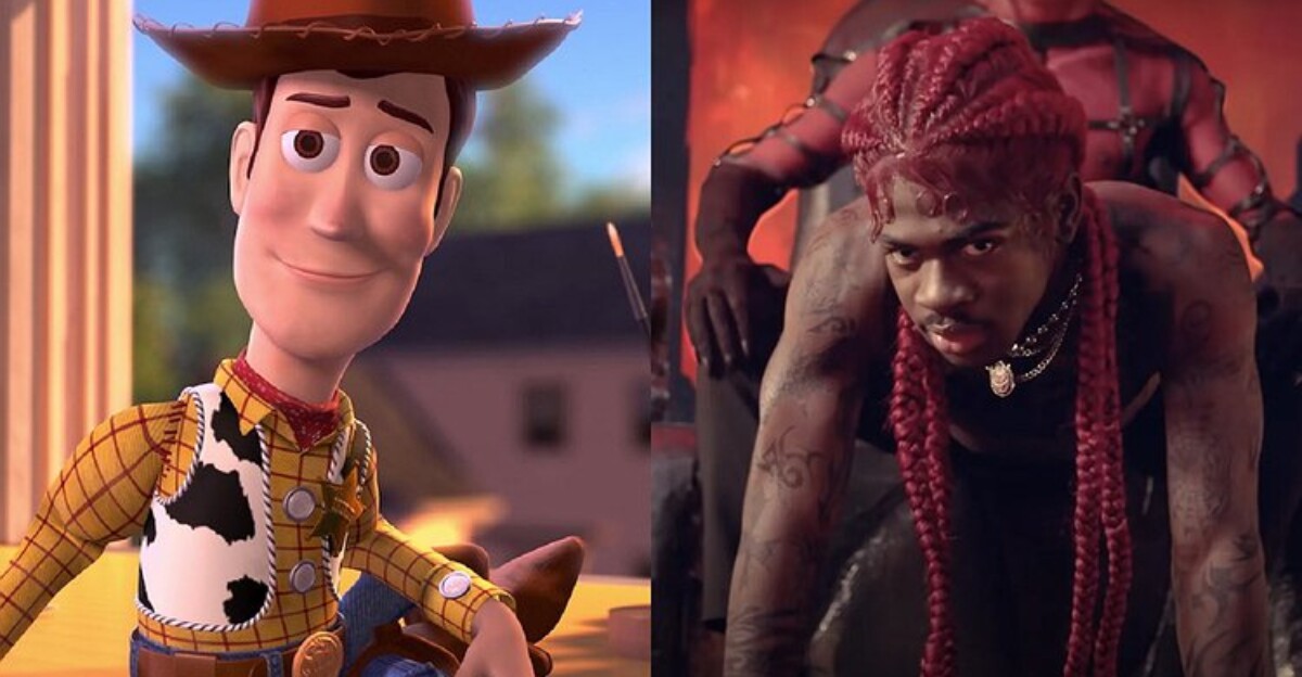 El vaquero Woody se lo monta con Satán imitando a Lil Nas X (su vida oculta tras 'Toy Story')