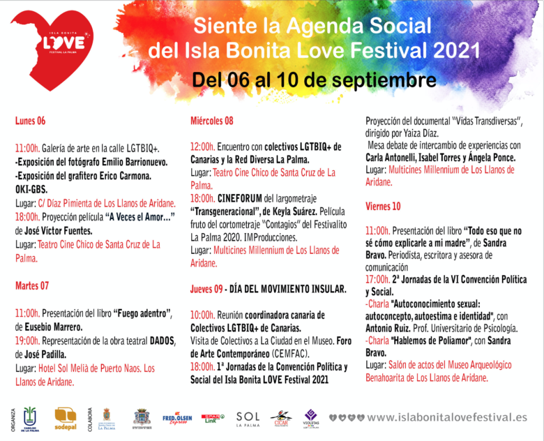 El Love Festival llena La Palma de amor a la diversidad (y de ...