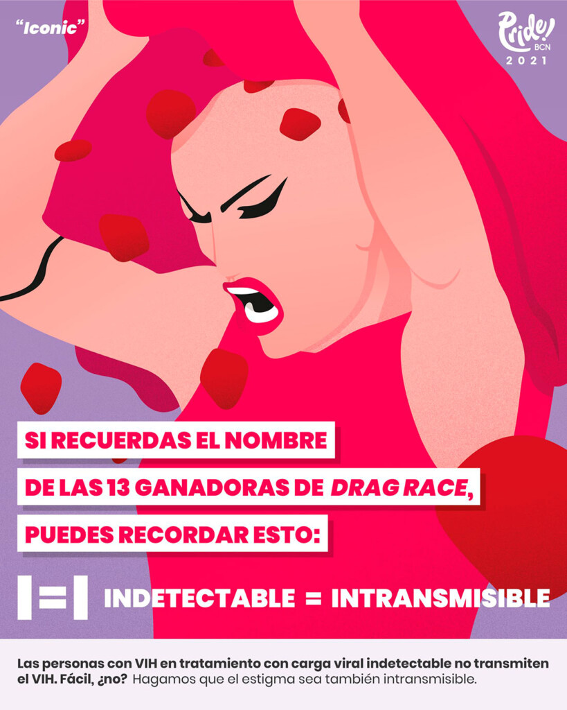 El Pride Barcelona se traslada a septiembre y lanza una campaña contra el estigma del VIH