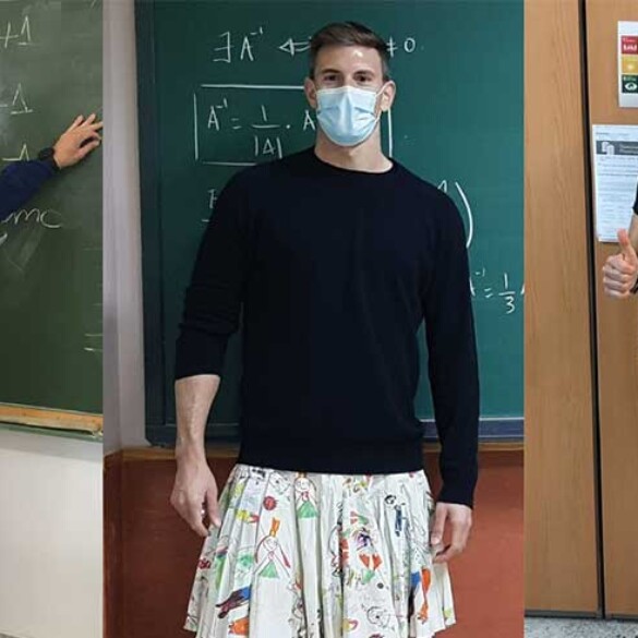 ¿Por qué estos profesores han ido a clase en falda? (#LaRopaNoTieneGénero)