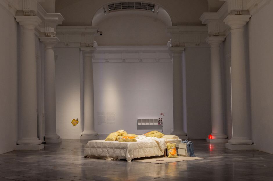 'El dormitorio', primera exposición sobre el arte de youtubers y tiktokers, da de sí en Valencia