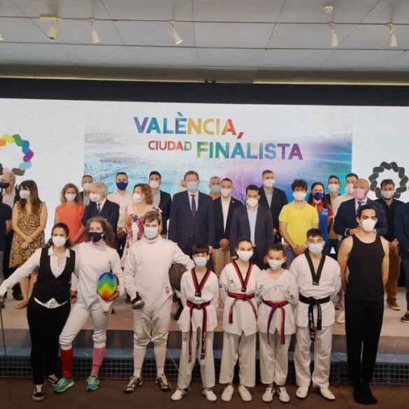 Valencia brilla con el orgullo de ser candidata a organizar los Gay Games 2026