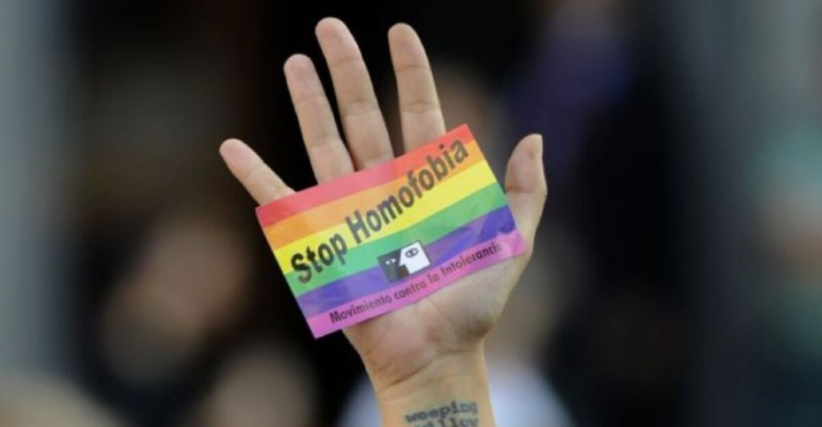 Pegatina de Stop Homofobia
